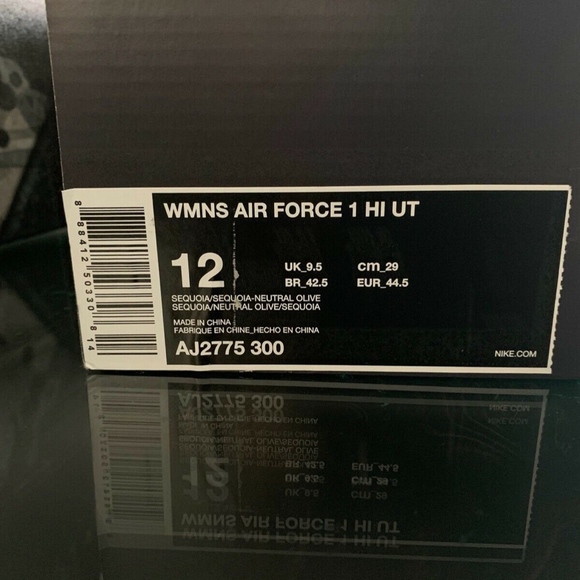 WOMENS NIKE AIR FORCE 1 HI UTILITY | NEW - Picture 8 of 8